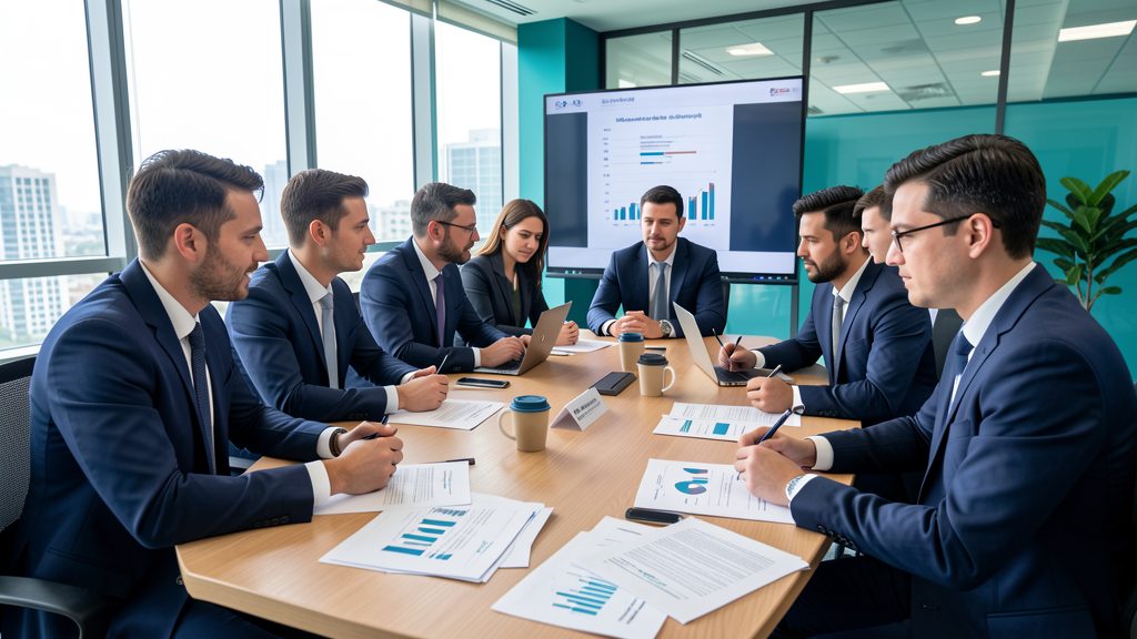 B2B marketing strategy session